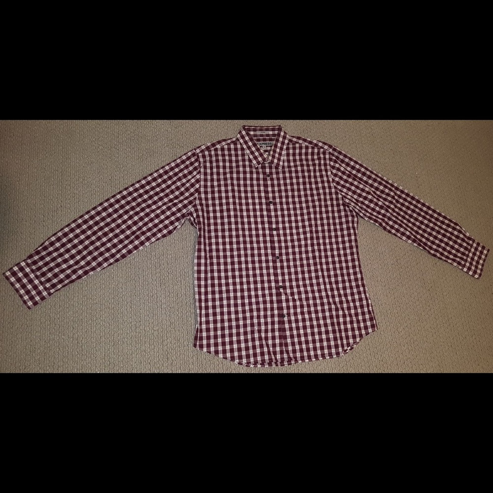Express brand long sleeve button up